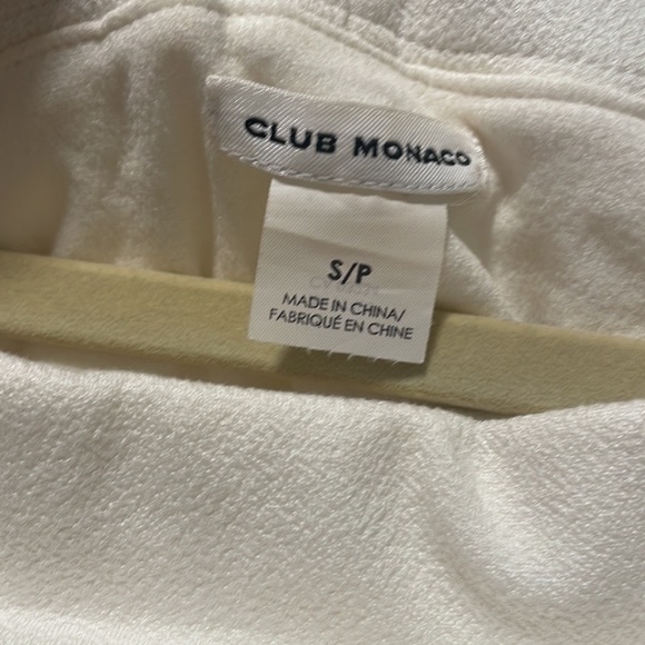 Club Monaco size small off the shoulder top - Picture 5 of 7